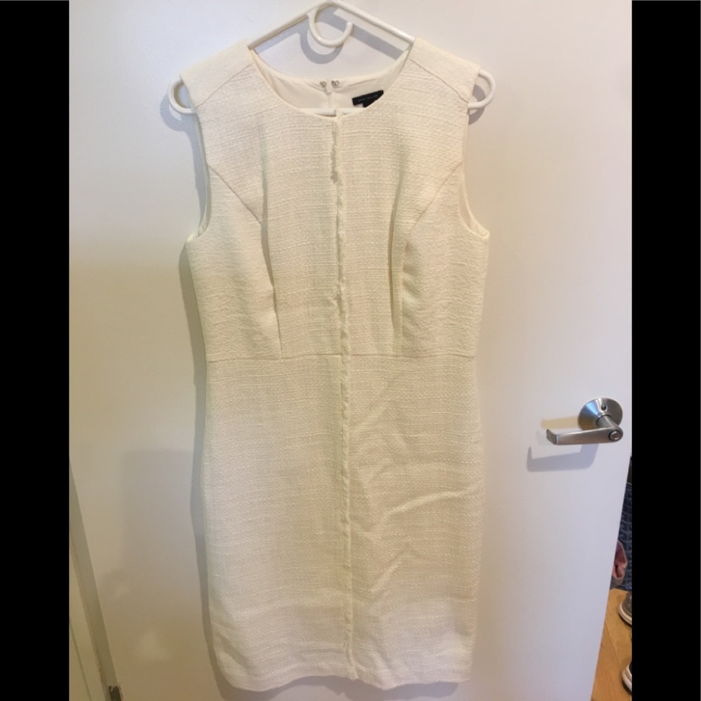 Ann Taylor cream dress never worn